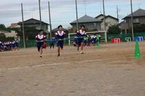 緑団のタイフーンのようす