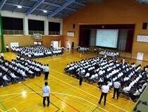 生徒総会　全体の様子