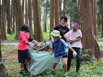 公園管理体験の様子1