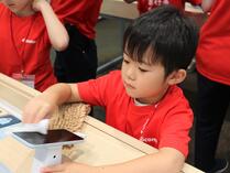 スマホショップ体験の様子3