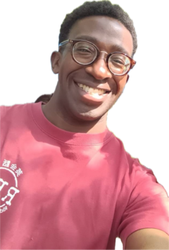 リチャード先生の笑顔