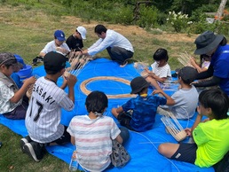 ピクニック広場でのアクティビティ