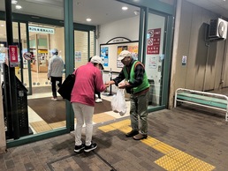 あいさつ・声かけ運動2