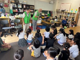 市内小学童保育ルーム訪問